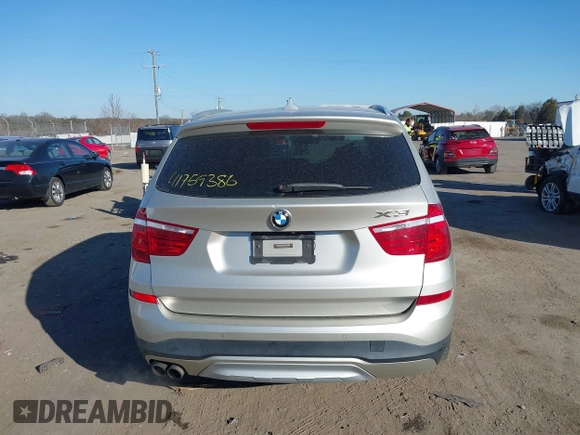 2016 BMW X3 xDrive28i with VIN 5UXWX9C52G0D89088, listed as a IAAI auction lot 41759386 with 143,249 mi miles and . Bid and sale history available at DreamBid. Image 16.