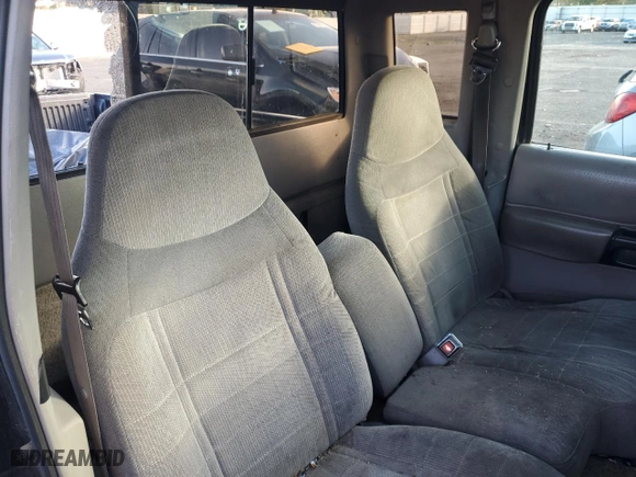 1997 Ford Ranger XL with VIN 1FTCR14A1VPA38282, listed as a Copart auction lot 74363394 with 202,122 mi miles and Salvage Title. Bid and sale history available at carsss.com. Image 10.