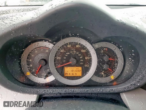 2010 Toyota RAV4 with VIN JTMZF4DV5AD023853, listed as a Copart auction lot 62354245 with 191,590 mi miles and Salvage title. Bid and sale history available at DreamBid. Image 9.