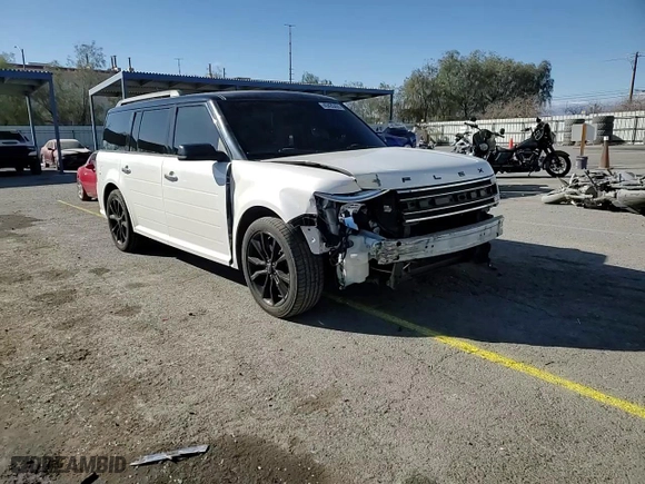 2016 Ford Flex SEL with VIN 2FMGK5C8XGBA11583, listed as a Copart auction lot 43428455 with 145,449 mi miles and Salvage Title. Bid and sale history available at carsss.com. Image 15.