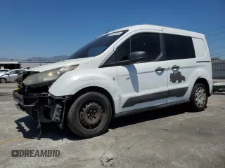 2015 Ford Transit Connect XLT with VIN NM0LS6F75F1190991, listed as a Copart auction lot 64627305 with 83,242 mi miles and Salvage title. Bid and sale history available at DreamBid. Image 1.