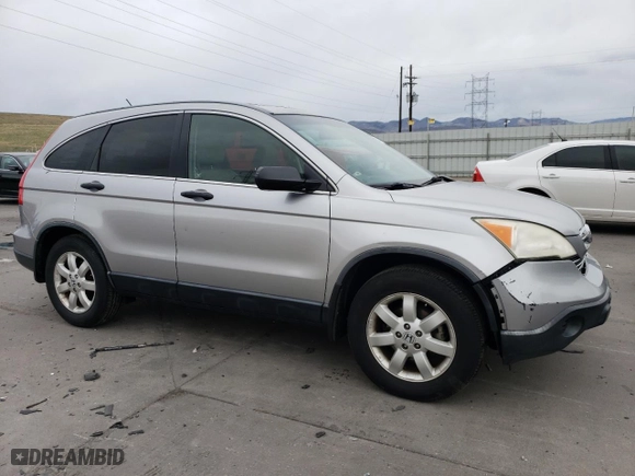 2007 Honda CR-V EX with VIN JHLRE38507C053559, listed as a Copart auction lot 51514245 with 127,236 mi miles and Salvage Title. Bid and sale history available at carsss.com. Image 4.
