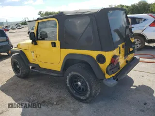 2003 Jeep Wrangler X with VIN 1J4FA39S83P368090, listed as a Copart auction lot 69773284 with 216,671 mi miles and Salvage Title. Bid and sale history available at carsss.com. Image 2.
