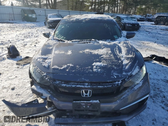 2020 Honda Civic Sedan LX with VIN 2HGFC2F66LH530273, listed as a Copart auction lot 41840655 with 69,684 mi miles and Salvage Title. Bid and sale history available at carsss.com. Image 5.