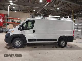 2023 Ram ProMaster Cargo with VIN 3C6LRVAG5PE571164, listed as a IAAI auction lot 41202787 with 5,503 mi miles and . Bid and sale history available at DreamBid. Image 15.
