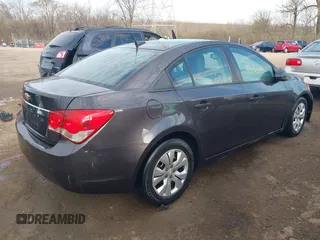2014 Chevrolet Cruze LS with VIN 1G1PA5SH5E7436409, listed as a IAAI auction lot 41876578 with 210,863 mi miles and . Bid and sale history available at DreamBid. Image 3.