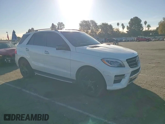 2015 Mercedes-Benz M 400 with VIN 4JGDA5GB2FA586282, listed as a Copart auction lot 85108304 with 123,808 mi miles and Salvage Title. Bid and sale history available at DreamBid. Image 11.