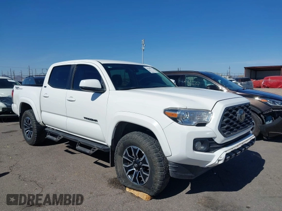 2021 Toyota Tacoma SR with VIN 3TYAX5GN5MT014868, listed as a IAAI auction lot 41549927 with 30,653 mi miles and . Bid and sale history available at DreamBid. Image 1.