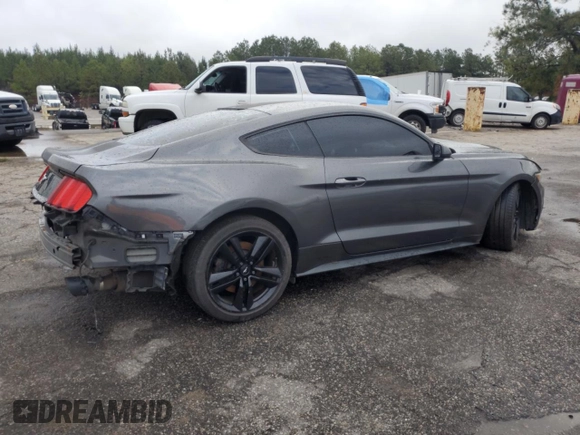 2015 Ford Mustang EcoBoost with VIN 1FA6P8TH8F5395181, listed as a Copart auction lot 48570474 with Not provided miles and Salvage title. Bid and sale history available at DreamBid. Image 3.