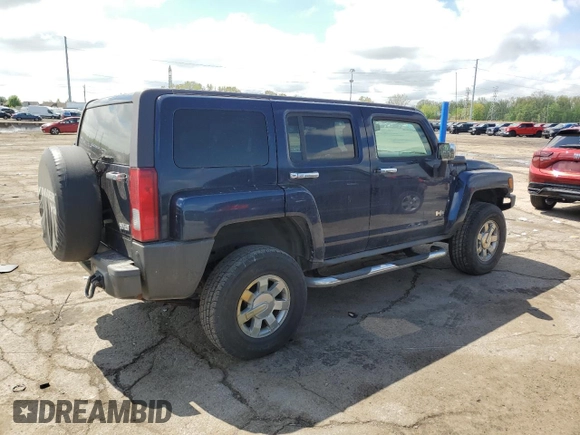 2007 Hummer H3 SUV with VIN 5GTDN13E178151336, listed as a Copart auction lot 56131365 with 232,206 mi miles and Clean Title. Bid and sale history available at DreamBid. Image 3.