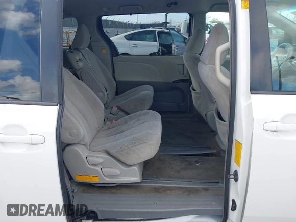 2012 Toyota Sienna LE AAS with VIN 5TDKK3DC6CS246447, listed as a IAAI auction lot 41949894 with 184,656 mi miles and . Bid and sale history available at DreamBid. Image 8.