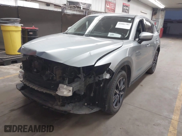 2018 Mazda CX-5 Grand Touring with VIN JM3KFBDM7J0316892, listed as a IAAI auction lot 41885705 with 90,386 mi miles. Bid and sale history available at carsss.com. Image 19.
