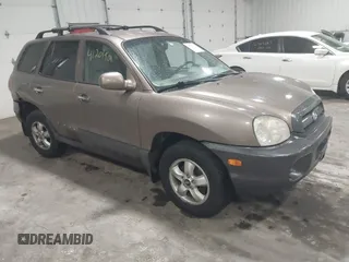 2005 Hyundai Santa Fe GLS with VIN KM8SC73E35U007942, listed as a IAAI auction lot 41201901 with 184,437 mi miles. Bid and sale history available at carsss.com. Image 1.