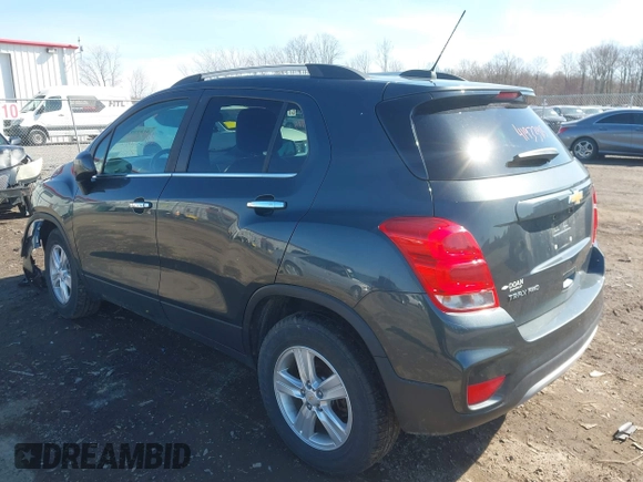 2017 Chevrolet Trax LT with VIN KL7CJPSB5HB211919, listed as a IAAI auction lot 41933915 with 92,915 mi miles and . Bid and sale history available at carsss.com. Image 3.