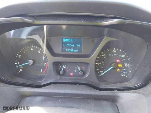 2015 Ford Transit Cargo Van with VIN 1FTNR1ZM2FKA47082, listed as a IAAI auction lot 41639112 with NaN miles. Bid and sale history available at carsss.com. Image 7.