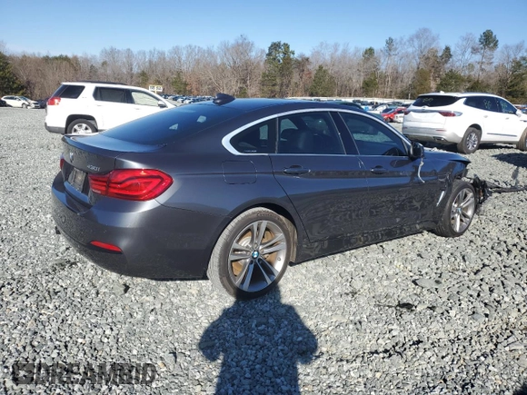 2019 BMW 4 Series 430i xDrive with VIN WBA4J3C53KBL09179, listed as a Copart auction lot 86063564 with 66,770 mi miles and Salvage Title. Bid and sale history available at DreamBid. Image 3.