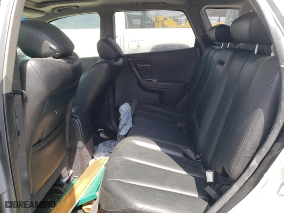 2003 Nissan Murano SL with VIN JN8AZ08T83W100636, listed as a Copart auction lot 72192504 with 0 mi miles and Salvage Title. Bid and sale history available at carsss.com. Image 11.