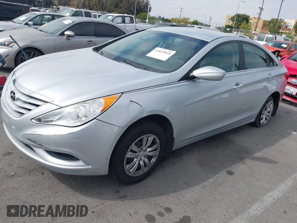 2013 Hyundai Sonata GLS with VIN 5NPEB4AC9DH598744, listed as a IAAI auction lot 42024858 with 92,750 mi miles and . Bid and sale history available at carsss.com. Image 16.