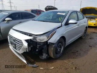 2022 Hyundai Accent SE с VIN 3KPC24A66NE162747, выставлен на аукционе Copart как лот 57546194 с пробегом 2 080 миль миль и На запчасти • Non repairable. История ставок и продаж доступна на DreamBid. Изображение 2.