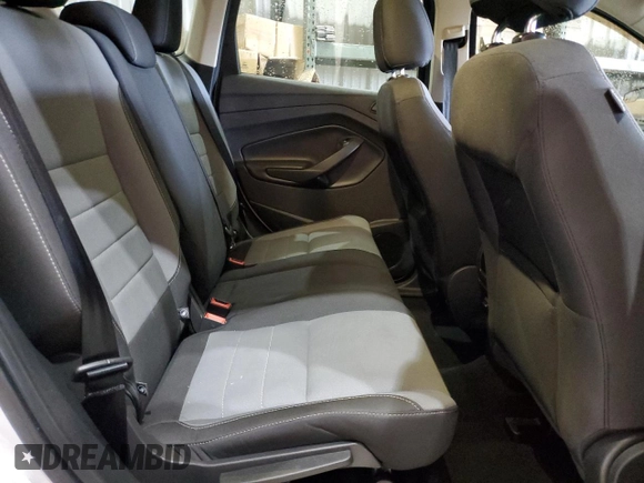 2017 Ford Escape S with VIN 1FMCU0F77HUA21014, listed as a Copart auction lot 58357195 with 46,722 mi miles and Salvage title. Bid and sale history available at DreamBid. Image 11.