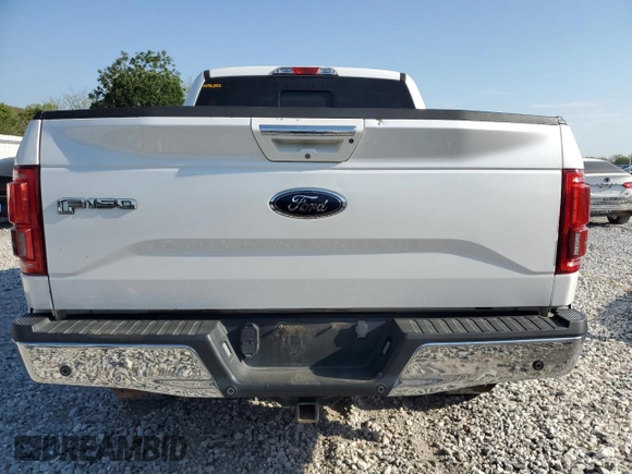 2015 Ford F-150 XLT with VIN 1FTEW1EG2FKD15623, listed as a Copart auction lot 53077675 with 216,368 mi miles and Salvage Title. Bid and sale history available at DreamBid. Image 6.