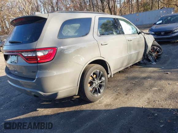 2022 Dodge Durango GT with VIN 1C4RDJDG9NC211082, listed as a IAAI auction lot 41211564 with 28,223 mi miles and . Bid and sale history available at DreamBid. Image 4.