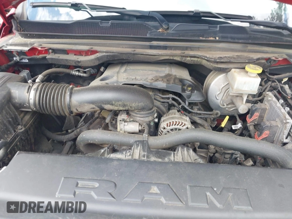 2021 Ram 1500 Lone Star z VIN 1C6RREBT0MN828129, wystawiony jako IAAI lot #42268306 z przebiegiem 105 958 mil mil oraz . Historia ofert i sprzedaży dostępna na DreamBid. Obrazek 10.