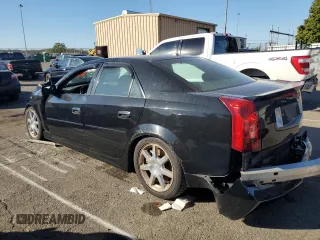 2006 Cadillac CTS with VIN 1G6DP577560194372, listed as a Copart auction lot 75014874 with 0 mi miles and Salvage Title. Bid and sale history available at carsss.com. Image 2.