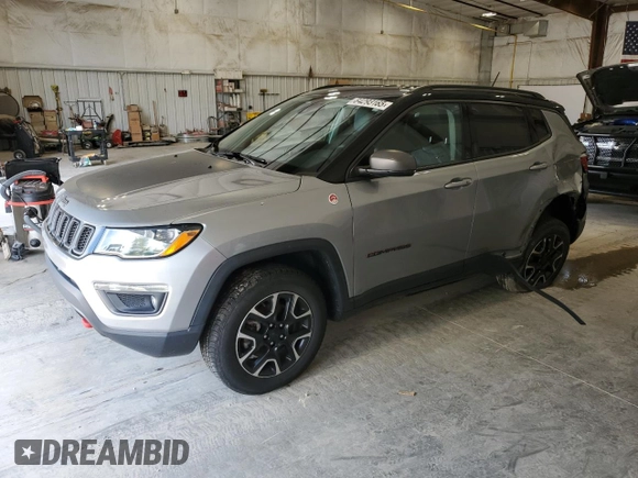 2021 Jeep Compass Trailhawk с VIN 3C4NJDDBXMT553298, выставлен на аукционе Copart как лот 64293165 с пробегом 64 217 миль миль и Списание • Salvage title. История ставок и продаж доступна на DreamBid. Изображение 1.