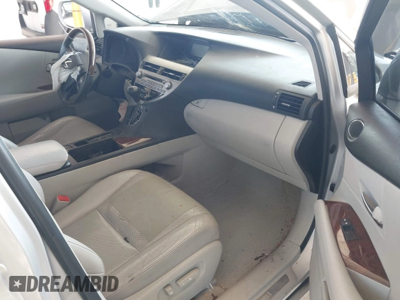 2010 Lexus RX 350 with VIN 2T2BK1BA0AC051547, listed as a IAAI auction lot 42570167 with Not provided miles and . Bid and sale history available at DreamBid. Image 5.