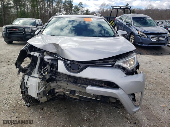 2017 Toyota RAV4 XLE with VIN 2T3RFREV3HW600551, listed as a Copart auction lot 50190985 with 40,828 mi miles and Salvage Title. Bid and sale history available at carsss.com. Image 5.