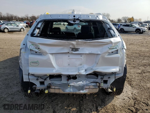 2024 Cadillac XT4 AWD Premium Luxury with VIN 1GYFZDR40RF225603, listed as a Copart auction lot 87899975 with 1,659 mi miles and Salvage title. Bid and sale history available at DreamBid. Image 6.