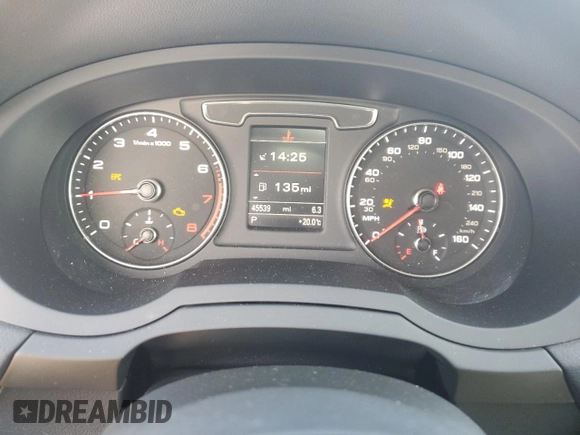 2017 Audi Q3 Premium with VIN WA1ECCFS1HR008097, listed as a Copart auction lot 48542095 with 45,539 mi miles and Salvage Title. Bid and sale history available at carsss.com. Image 9.