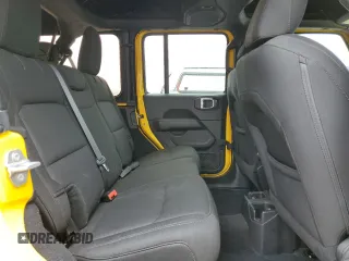 2019 Jeep Wrangler Unlimited Sahara with VIN 1C4HJXEN2KW523906, listed as a Copart auction lot 50950035 with 98,013 mi miles and Salvage Title. Bid and sale history available at carsss.com. Image 11.