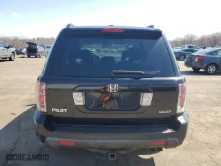 2008 Honda Pilot EX-L with VIN 5FNYF18568B033444, listed as a Copart auction lot 51301435 with 195,046 mi miles and Salvage Title. Bid and sale history available at carsss.com. Image 6.