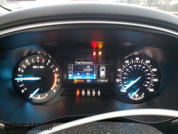 2015 Ford Fusion SE with VIN 3FA6P0H71FR173287, listed as a Copart auction lot 79954914 with 117,685 mi miles and Salvage Title. Bid and sale history available at DreamBid. Image 9.
