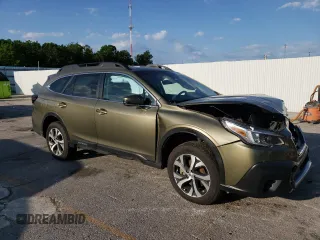2022 Subaru Outback Limited with VIN 4S4BTANC4N3218145, listed as a Copart auction lot 57960535 with 60,523 mi miles and Salvage title. Bid and sale history available at DreamBid. Image 4.