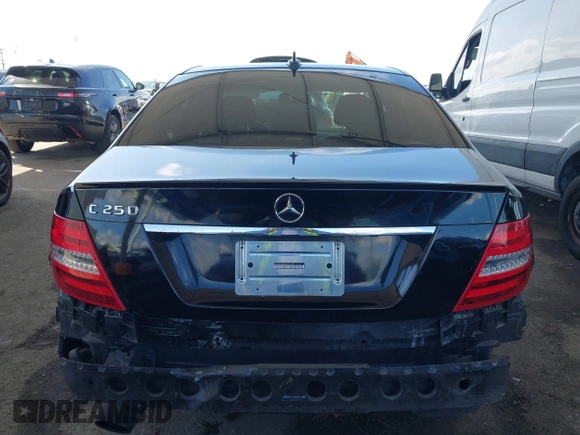 2012 Mercedes-Benz C-Class C 250 Sport with VIN WDDGF4HBXCA721697, listed as a IAAI auction lot 41916188 with 188,891 mi miles. Bid and sale history available at carsss.com. Image 17.