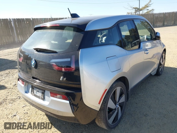 2014 BMW i3 with VIN WBY1Z4C54EVX62717, listed as a IAAI auction lot 41651827 with 86,055 mi miles and . Bid and sale history available at DreamBid. Image 4.