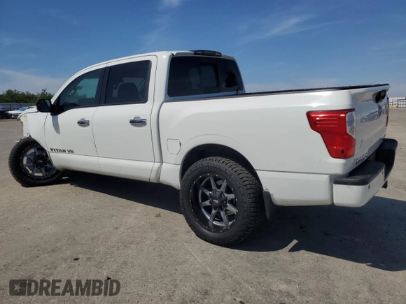 2018 Nissan Titan SV with VIN 1N6AA1E50JN537741, listed as a Copart auction lot 52802675 with 24,626 mi miles and Salvage title. Bid and sale history available at DreamBid. Image 2.