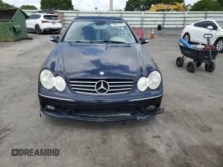 2005 Mercedes-Benz CLK 500 with VIN WDBTK75G65T040674, listed as a Copart auction lot 59931775 with 672 mi miles and Clean title. Bid and sale history available at DreamBid. Image 5.