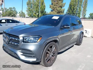 2020 Mercedes-Benz GLS with VIN 4JGFF8GE5LA176965, listed as a IAAI auction lot 40107588 with 56,508 mi miles. Bid and sale history available at carsss.com. Image 6.