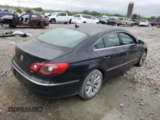2011 Volkswagen CC Sport with VIN WVWMN7AN6BE713321, listed as a Copart auction lot 71401224 with 186,021 mi miles and Salvage Title. Bid and sale history available at carsss.com. Image 3.