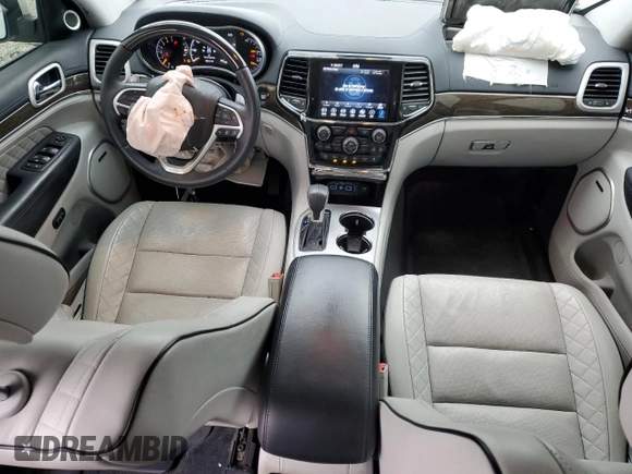 2019 Jeep Grand Cherokee Summit with VIN 1C4RJFJT8KC558499, listed as a Copart auction lot 54074725 with 65,844 mi miles and Salvage title. Bid and sale history available at DreamBid. Image 8.
