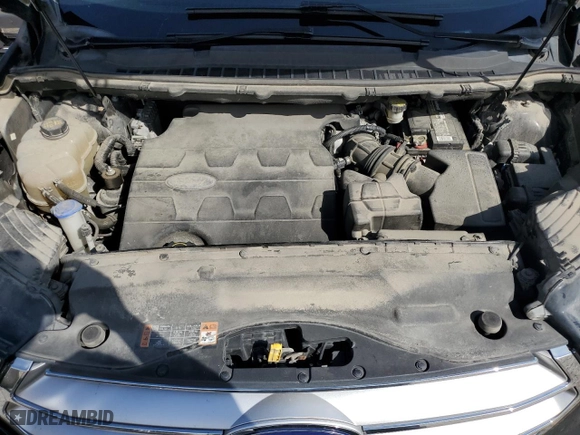 2015 Ford Edge Titanium with VIN 2FMTK4K88FBB56310, listed as a Copart auction lot 53851524 with 170,380 mi miles and Salvage Title. Bid and sale history available at carsss.com. Image 12.
