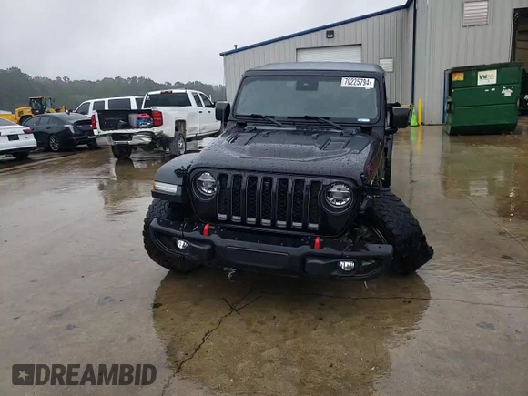 2020 Jeep Gladiator Rubicon with VIN 1C6JJTBG9LL183888, listed as a Copart auction lot 70225794 with 57,969 mi miles and Salvage title. Bid and sale history available at DreamBid. Image 11.