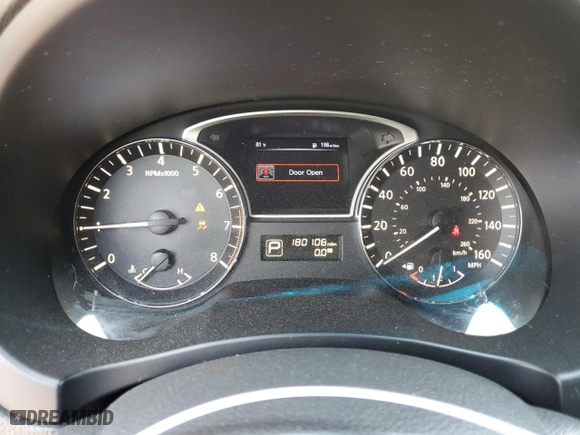 2015 Nissan Altima 2.5 SV with VIN 1N4AL3AP4FC246684, listed as a Copart auction lot 53384605 with 180,106 mi miles and Salvage Title. Bid and sale history available at carsss.com. Image 9.