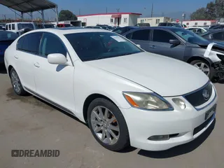 2006 Lexus GS 300 z VIN JTHBH96S765044814, wystawiony jako IAAI lot #42355610 z przebiegiem 182 030 mil mil oraz . Historia ofert i sprzedaży dostępna na DreamBid. Obrazek 1.