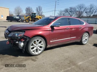 2017 Chevrolet Impala Premier with VIN 2G1145S37H9125519, listed as a Copart auction lot 48022695 with 109,283 mi miles and Salvage Title. Bid and sale history available at DreamBid. Image 1.