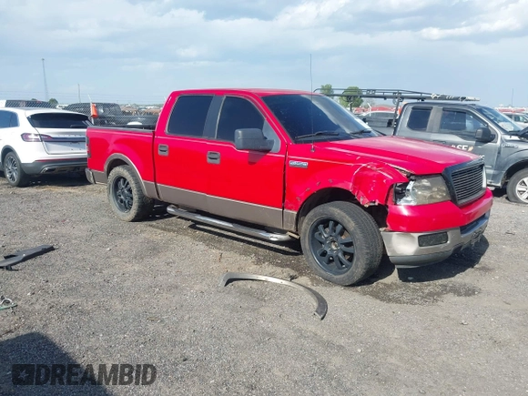 2005 Ford F-150 XLT with VIN 1FTPW12585KE04249, listed as a IAAI auction lot 41983950 with 212,289 mi miles. Bid and sale history available at carsss.com. Image 1.